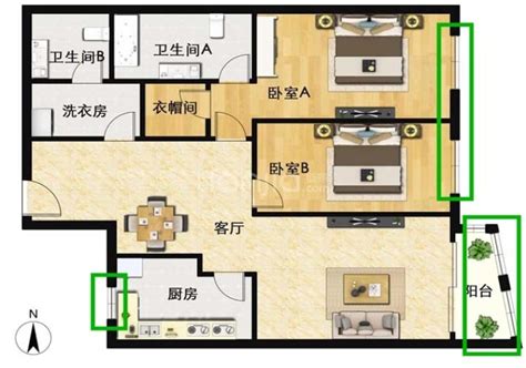 怎么看房子朝向|怎么判断房子的坐向和朝向